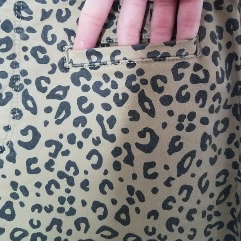 NYDJ ami skinny jeans Sierra Jag animal print jeans size 10 and 12 - Picture 8 of 16